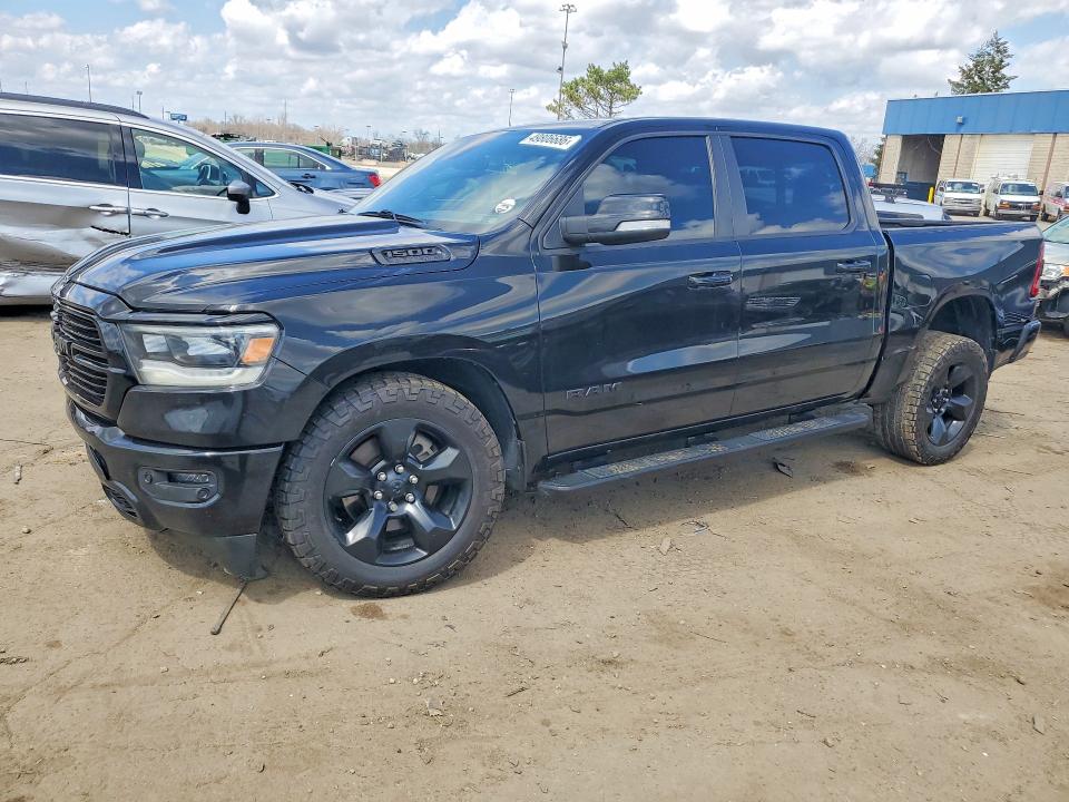 2019 Ram 1500 მანქანა იყიდება აუქციონზე, vin: 1C6SRFFT7KN782653, აუქციონის ნომერი: 49806686