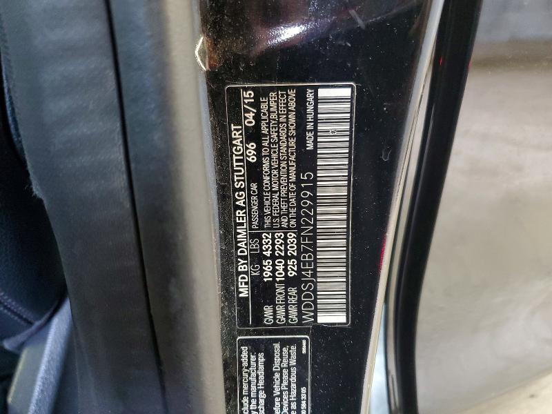 Продаж на аукціоні авто 2015 Mercedes-benz Cla, vin: WDDSJ4EB7FN229915, номер лоту: 49466466