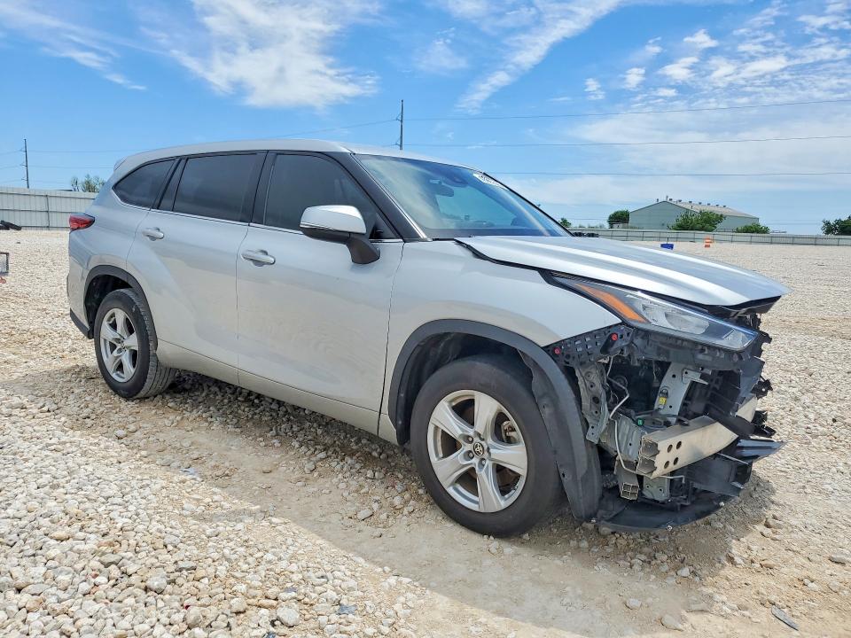 48983526 :رقم المزاد ، 5TDCZRAH5LS504427 vin ، 2020 Toyota Highlander مزاد بيع