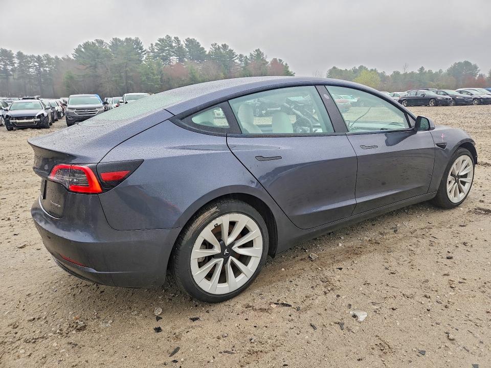 50043296 :رقم المزاد ، 5YJ3E1EB7MF990229 vin ، 2021 Tesla Model 3 مزاد بيع