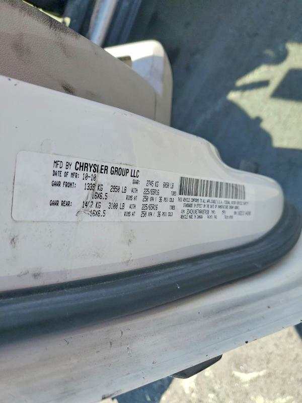 2010 Dodge Grand Caravan მანქანა იყიდება აუქციონზე, vin: 2D4CN1AE7AR497038, აუქციონის ნომერი: 48448106