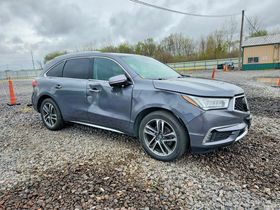 49142856 :رقم المزاد ، 5FRYD4H89HB002236 vin ، 2017 Acura Mdx مزاد بيع