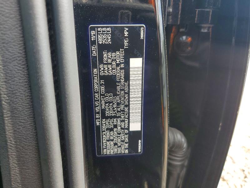 Продаж на аукціоні авто 2020 Volvo Xc40, vin: YV4162UK3L2264104, номер лоту: 50116296