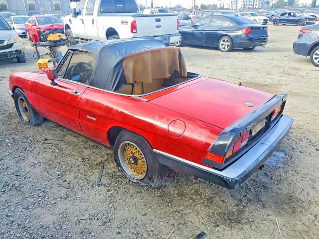 Aukcja sprzedaży 1988 Alfa Romeo Spider, vin: ZARBA5646J1062565, numer aukcji: 49176936