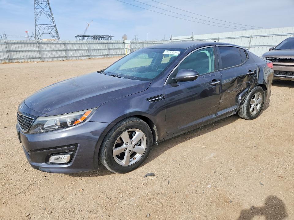 2015 Kia Optima მანქანა იყიდება აუქციონზე, vin: 5XXGM4A74FG438579, აუქციონის ნომერი: 50335826