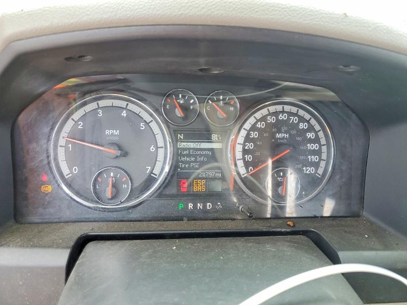 50984696 :رقم المزاد ، 1D7RB1CT8AS246934 vin ، 2010 Dodge Ram 1500 مزاد بيع
