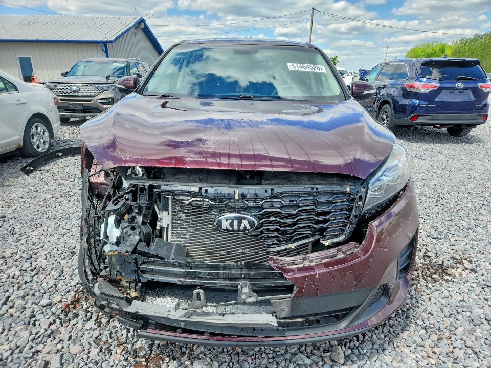 51454526 :رقم المزاد ، 5XYPGDA56KG489271 vin ، 2019 Kia Sorento مزاد بيع