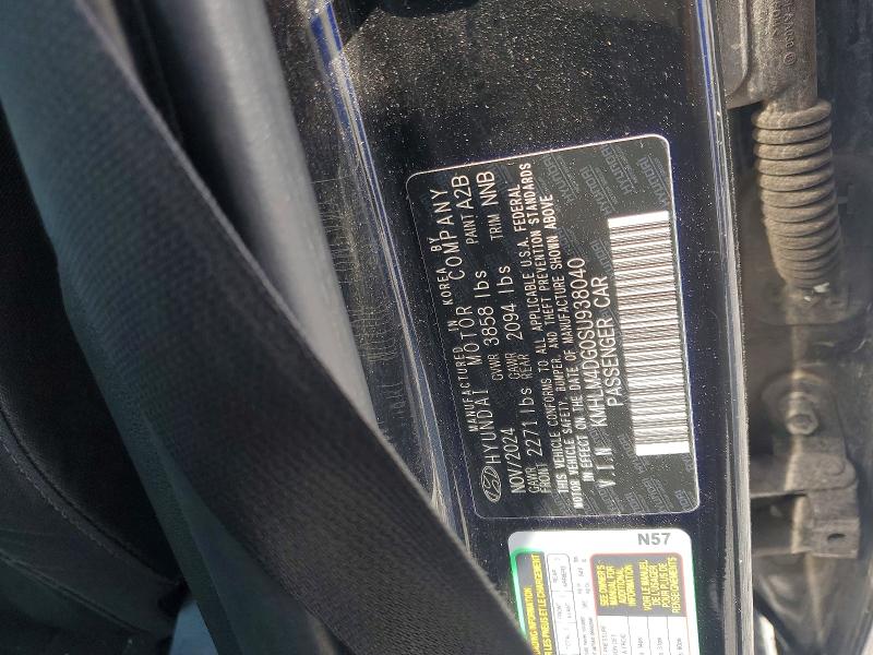 Aukcja sprzedaży 2025 Hyundai Elantra, vin: KMHLM4DG0SU938040, numer aukcji: 50774096