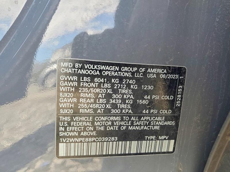 Aukcja sprzedaży 2023 Volkswagen Id.4, vin: 1V2WNPE88PC039283, numer aukcji: 49805596
