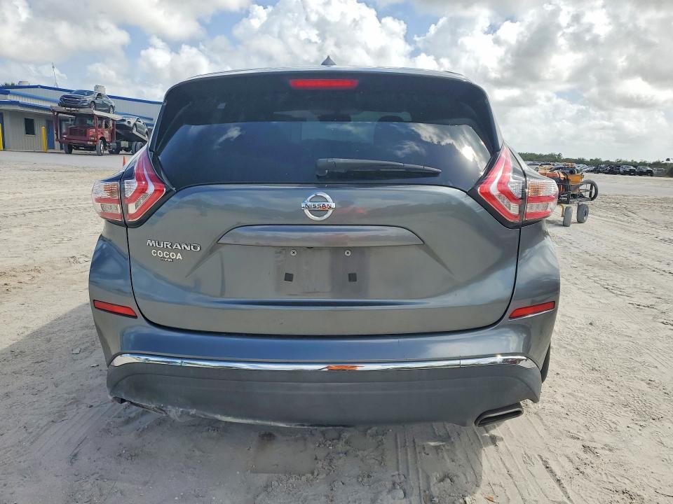 2015 Nissan Murano მანქანა იყიდება აუქციონზე, vin: 5N1AZ2MG8FN240482, აუქციონის ნომერი: 48893476