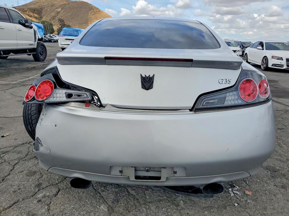 2006 Infiniti G35 მანქანა იყიდება აუქციონზე, vin: JNKCV54E66M706049, აუქციონის ნომერი: 50358366