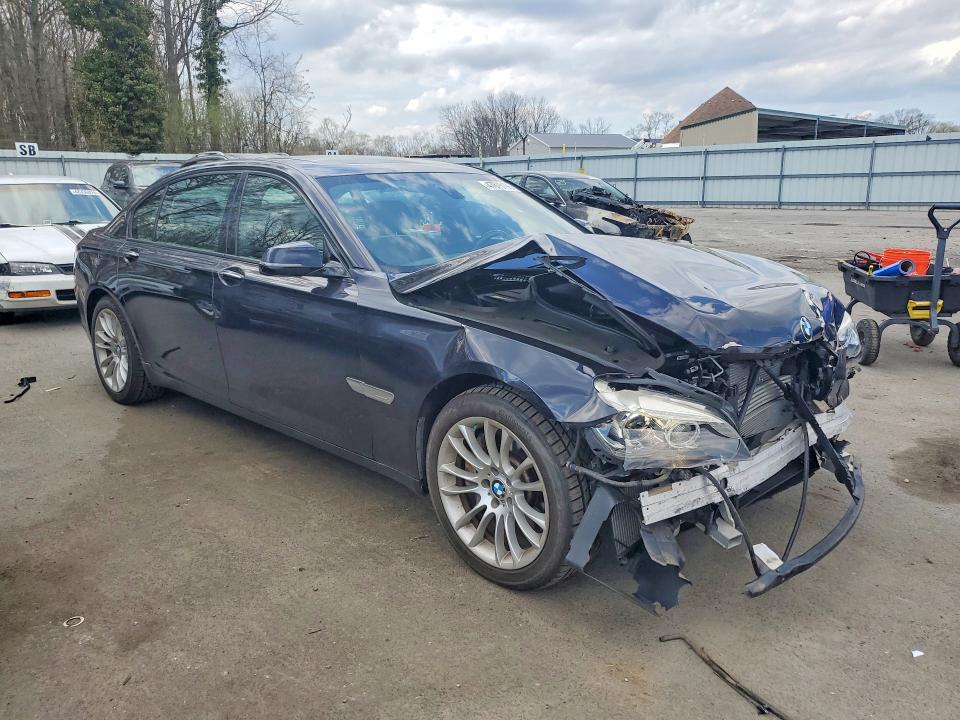 2014 Bmw 750 მანქანა იყიდება აუქციონზე, vin: WBAYF8C56ED653047, აუქციონის ნომერი: 47875196