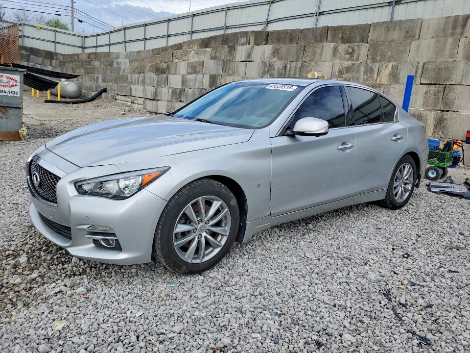 Продажа на аукционе авто 2014 Infiniti Q50, vin: JN1BV7AR4EM687650, номер лота: 49558916