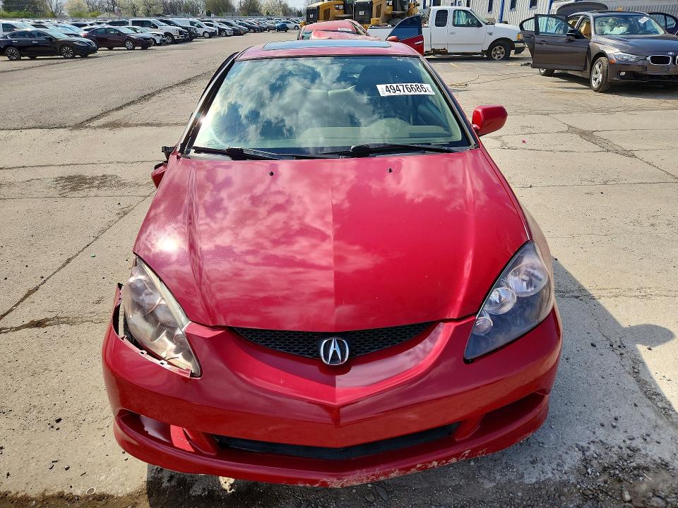 49476686 :رقم المزاد ، JH4DC54866S005740 vin ، 2006 Acura Rsx مزاد بيع