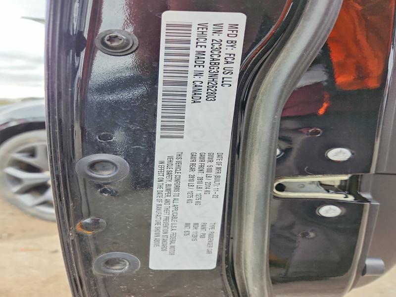 Продаж на аукціоні авто 2022 Chrysler 300, vin: 2C3CCABG3NH262803, номер лоту: 49299846