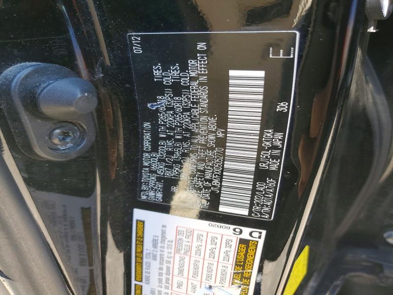 Продажа на аукционе авто 2013 Lexus Gx 460, vin: JTJBM7FXXD5052770, номер лота: 48840006