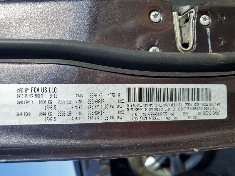 Aukcja sprzedaży 2017 Jeep Patriot, vin: 1C4NJRFB3HD129077, numer aukcji: 51586576