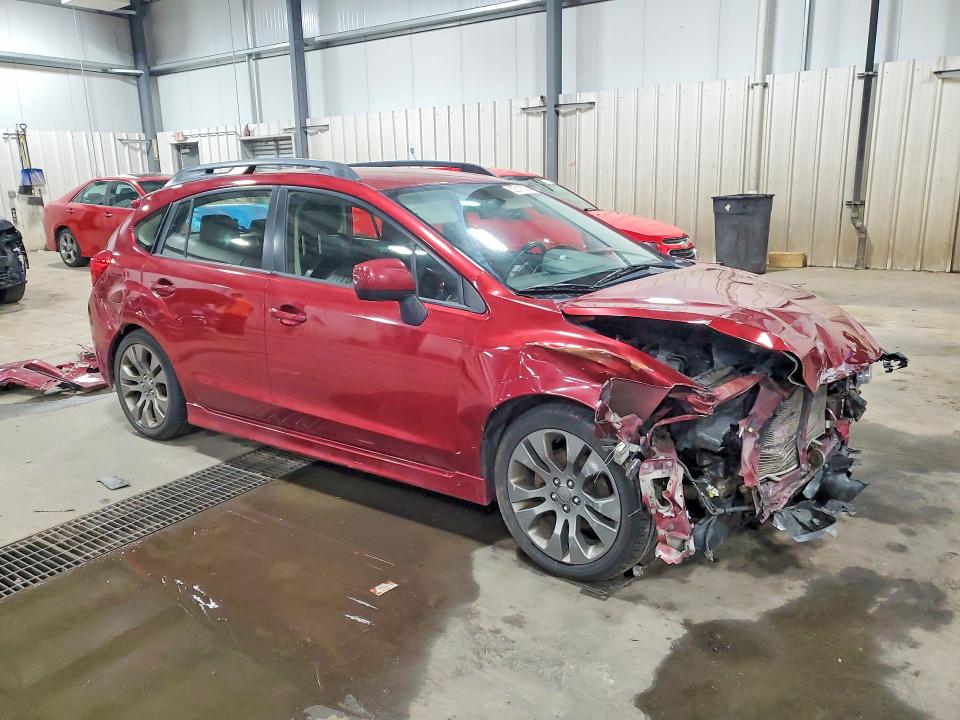 2013 Subaru Impreza მანქანა იყიდება აუქციონზე, vin: JF1GPAL60D2812429, აუქციონის ნომერი: 50311686