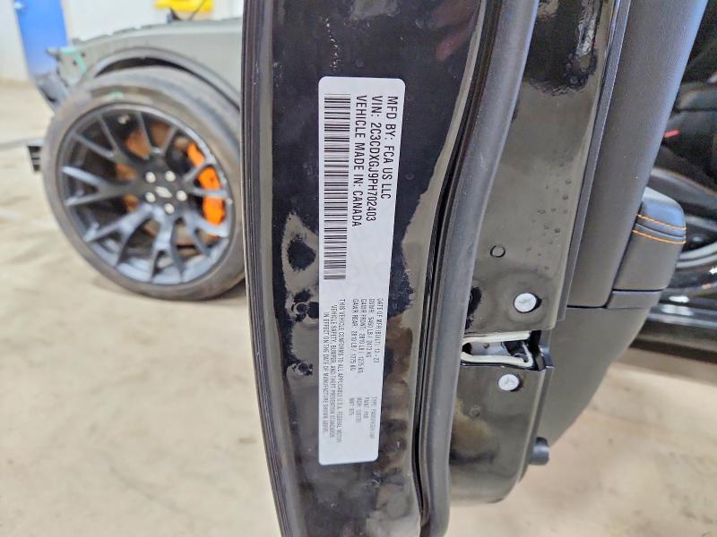 2023 Dodge Charger მანქანა იყიდება აუქციონზე, vin: 2C3CDXGJ9PH702403, აუქციონის ნომერი: 50908986