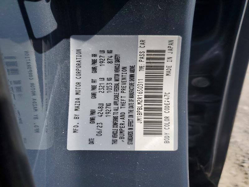 Продажа на аукционе авто 2024 Mazda 3, vin: JM1BPBLM2R1650311, номер лота: 50677876