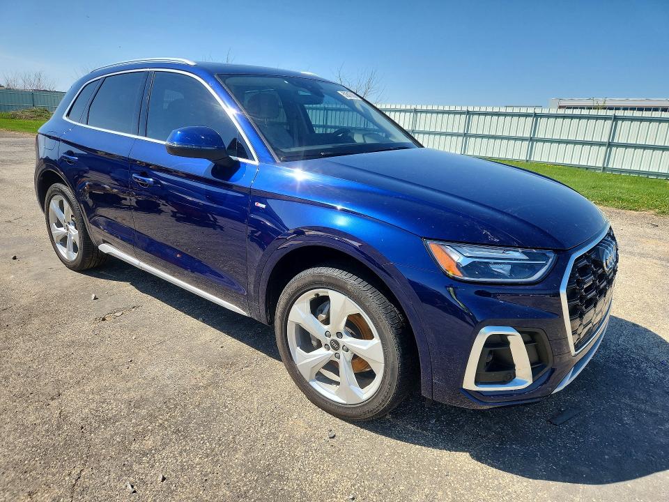 2024 Audi Q5 მანქანა იყიდება აუქციონზე, vin: WA1EAAFY0R2002624, აუქციონის ნომერი: 50813836