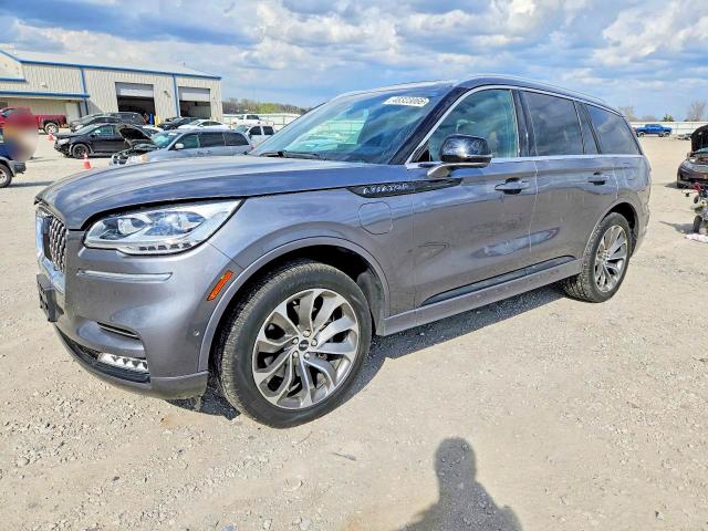 48323066 :رقم المزاد ، 5LMYJ8XY8NNL01418 vin ، 2022 Lincoln Aviator مزاد بيع
