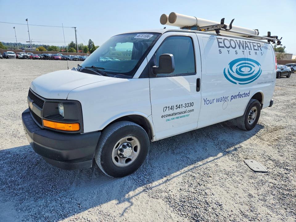 46781586 :رقم المزاد ، 1GCWGAFF8H1346312 vin ، 2017 Chev Express G2500 مزاد بيع