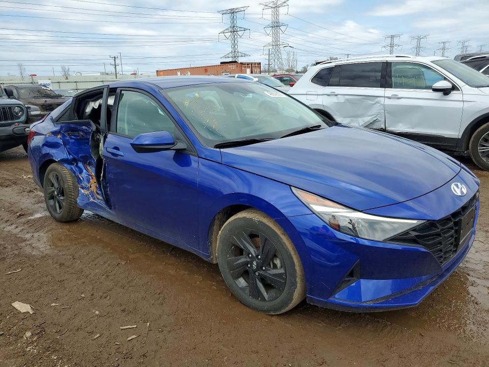 Продажа на аукционе авто 2021 Hyundai Elantra, vin: 5NPLS4AG9MH011811, номер лота: 49866856