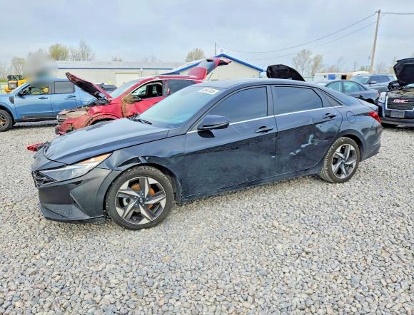 Продажа на аукционе авто 2022 Hyundai Elantra, vin: KMHLN4AGXNU251265, номер лота: 48647456