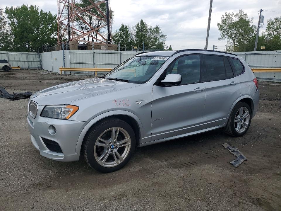 2014 Bmw X3 მანქანა იყიდება აუქციონზე, vin: 5UXWX7C53E0E76533, აუქციონის ნომერი: 51696866