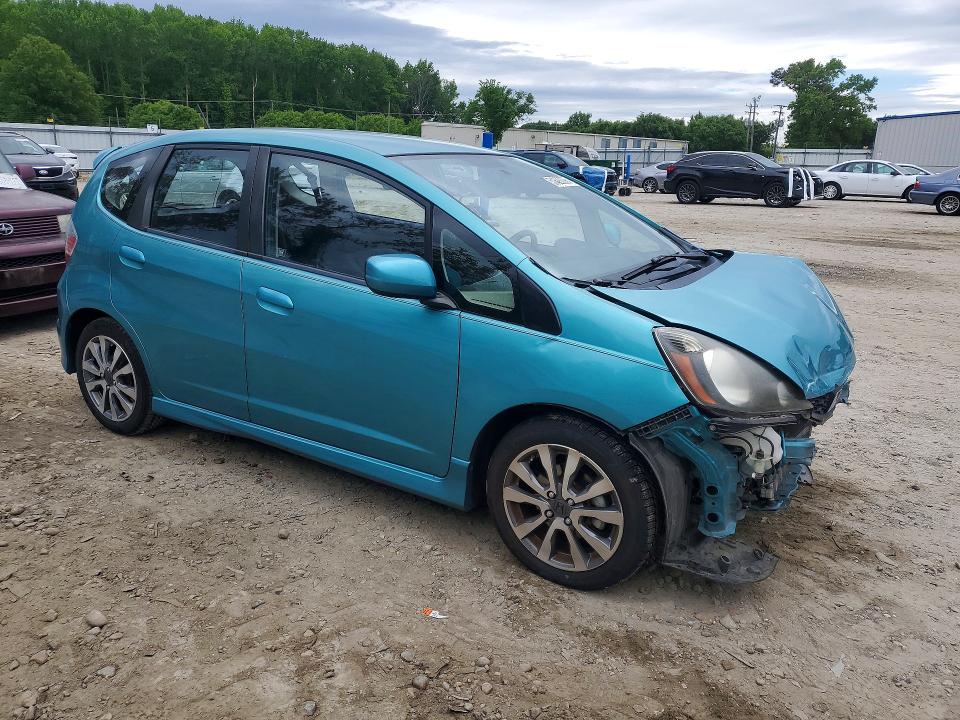 2013 Honda Fit მანქანა იყიდება აუქციონზე, vin: JHMGE8H5XDC052429, აუქციონის ნომერი: 51628096