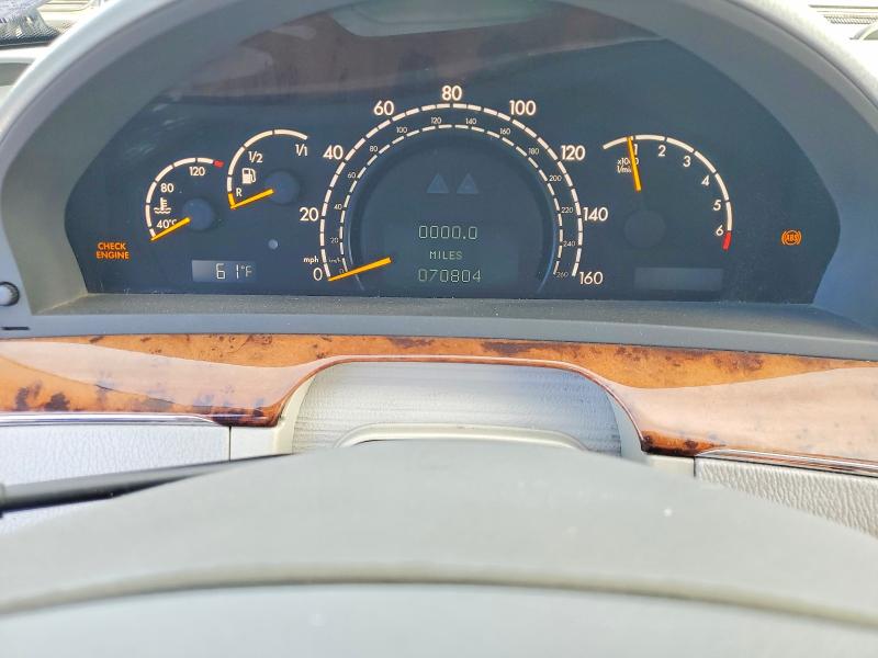 Продажа на аукционе авто 2003 Mercedes-benz S, vin: WDBNG75JX3A360191, номер лота: 50297716