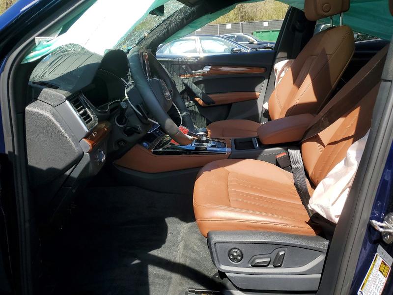 2022 Audi Q5 მანქანა იყიდება აუქციონზე, vin: WA1EAAFYXN2043725, აუქციონის ნომერი: 49048186
