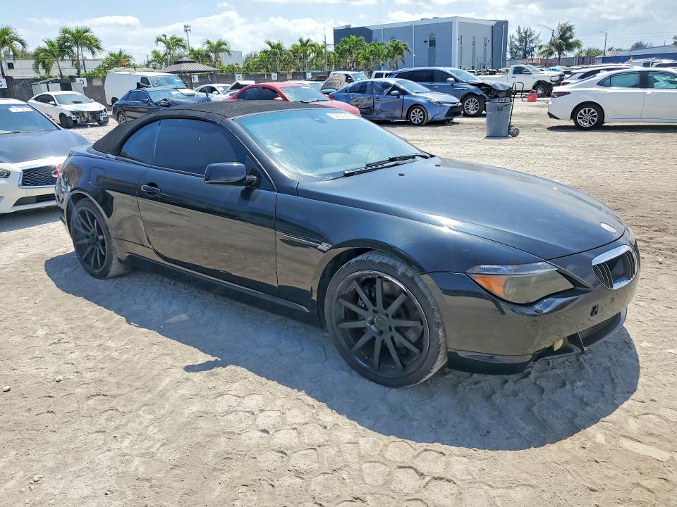 2005 Bmw 645 მანქანა იყიდება აუქციონზე, vin: WBAEK73465B327681, აუქციონის ნომერი: 52090646