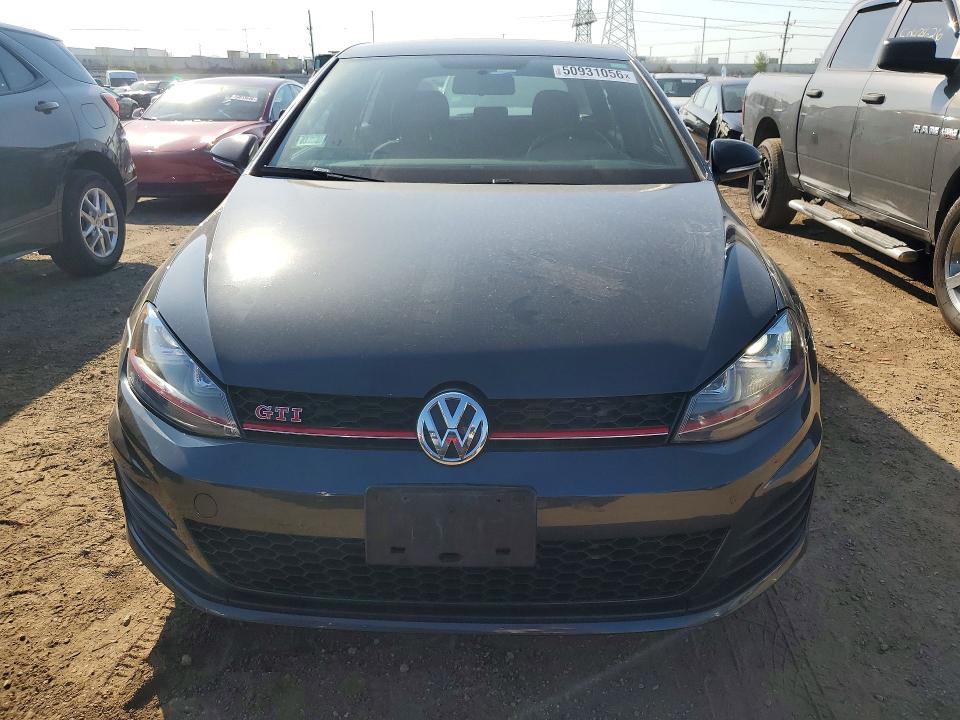 50931056 :رقم المزاد ، 3VW447AU9HM068951 vin ، 2017 Volkswagen Gti مزاد بيع