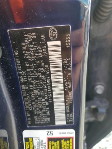 2021 Toyota Camry მანქანა იყიდება აუქციონზე, vin: 4T1G11AK8MU415580, აუქციონის ნომერი: 49215136