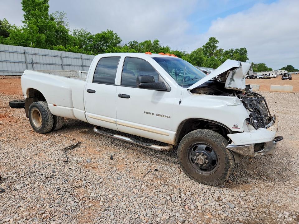 2003 Dodge Ram 3500 მანქანა იყიდება აუქციონზე, vin: 3D7MU48C63G796867, აუქციონის ნომერი: 49672906