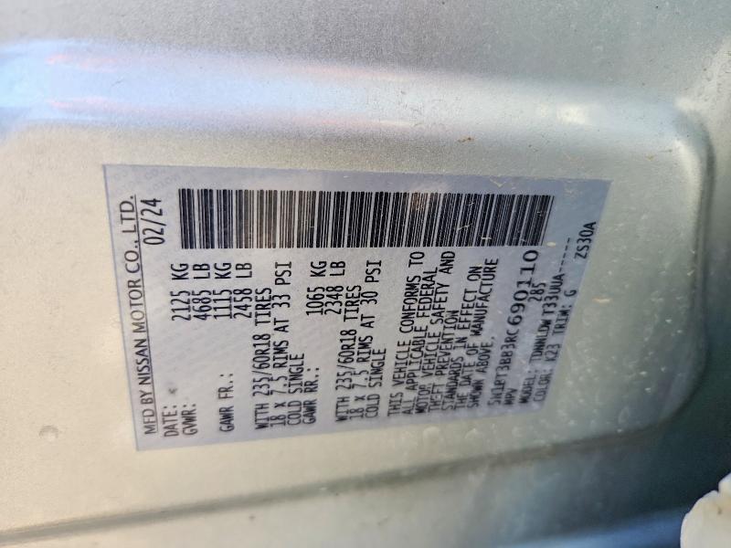 Aukcja sprzedaży 2024 Nissan Rogue, vin: 5N1BT3BB3RC690110, numer aukcji: 51246726