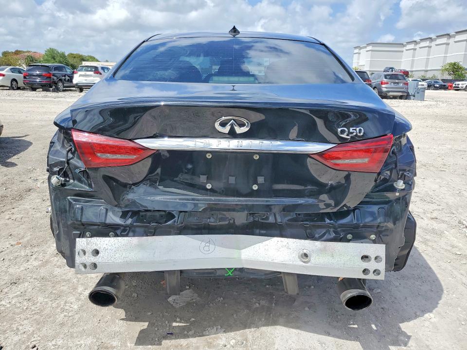 2018 Infiniti Q50 მანქანა იყიდება აუქციონზე, vin: JN1EV7AP9JM354043, აუქციონის ნომერი: 48637236