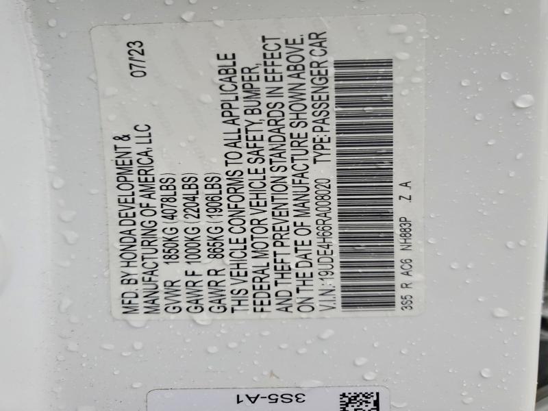 Продаж на аукціоні авто 2024 Acura Integra, vin: 19UDE4H66RA008020, номер лоту: 48800986