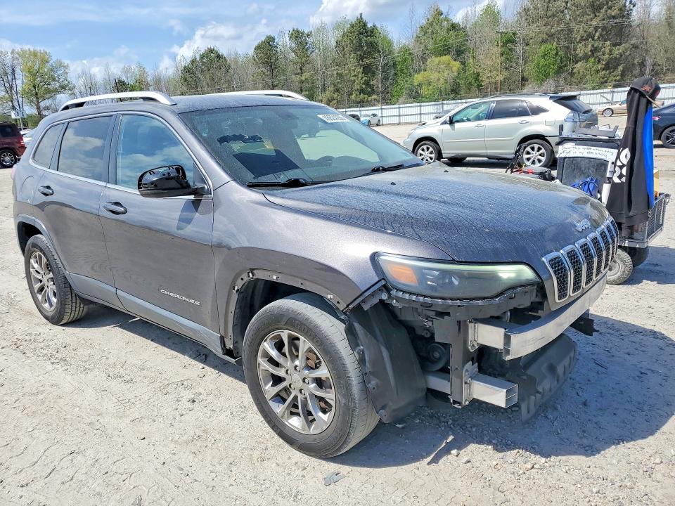 2019 Jeep Cherokee მანქანა იყიდება აუქციონზე, vin: 1C4PJMLB7KD329872, აუქციონის ნომერი: 48624286