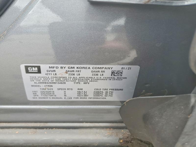 Продажа на аукционе авто 2021 Buick Encore Gx, vin: KL4MMBS26MB134628, номер лота: 49239586
