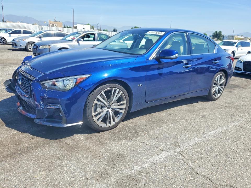 Auction sale of the 2019 Infiniti Q50, vin: JN1EV7AP6KM543654, lot number: 48814246