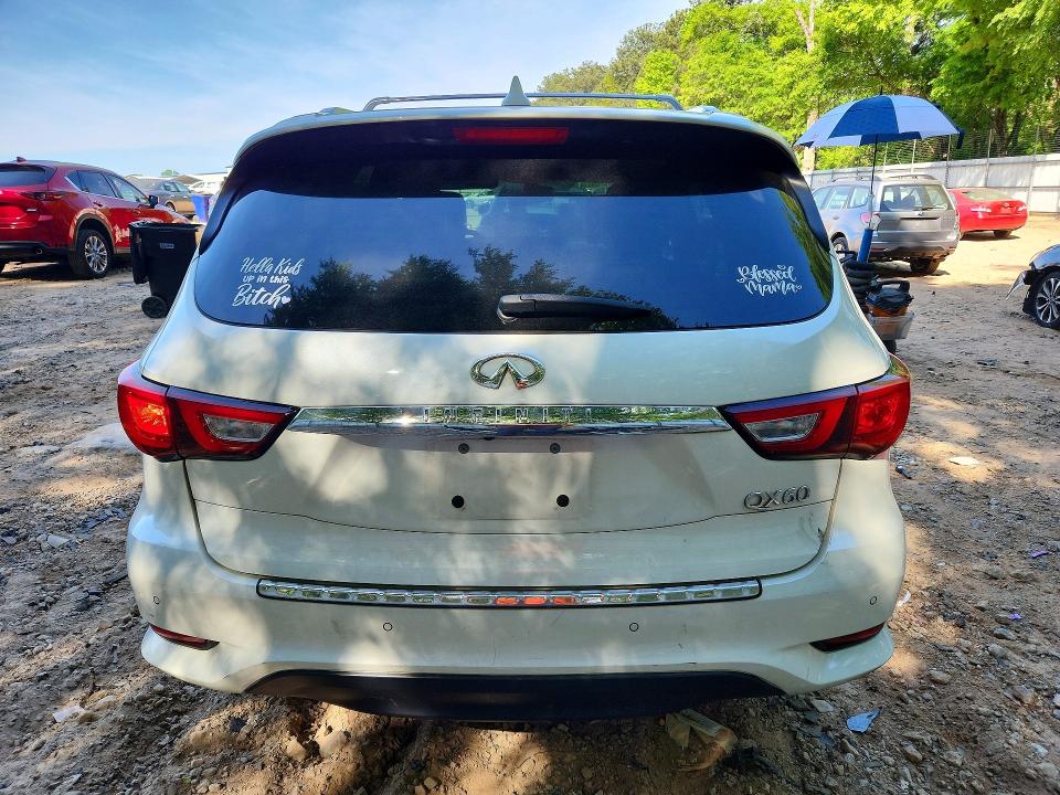 49746496 :رقم المزاد ، 5N1DL0MNXHC530528 vin ، 2017 Infiniti Qx60 مزاد بيع