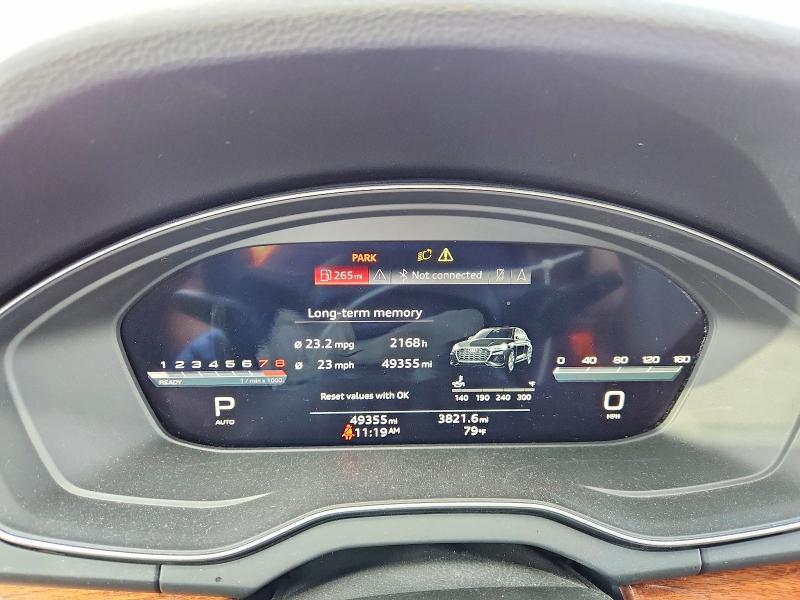 Aukcja sprzedaży 2022 Audi Q5, vin: WA1EAAFY1N2074135, numer aukcji: 50445606