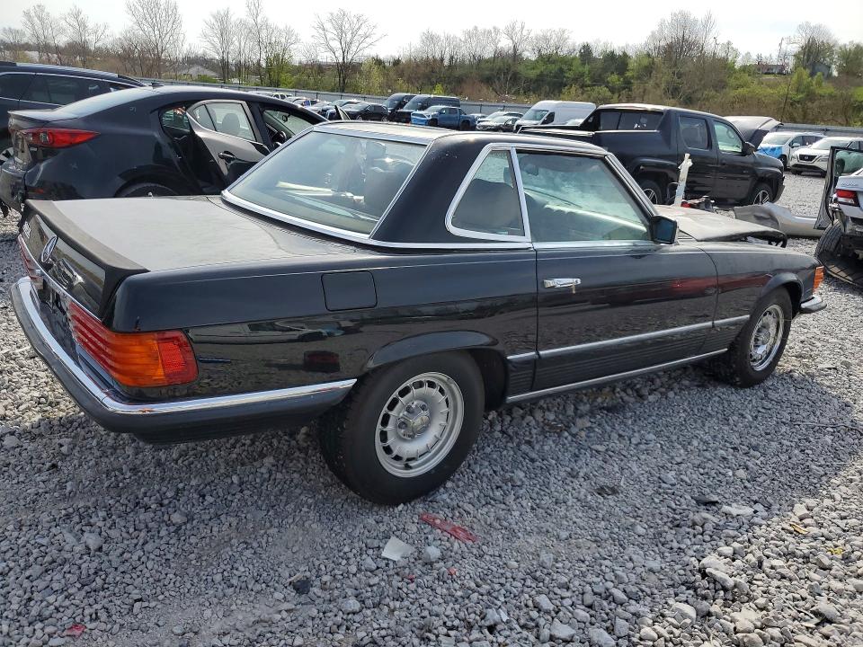48091006 :رقم المزاد ، WDB1070461A008838 vin ، 1984 Mercedes Benz 500 مزاد بيع