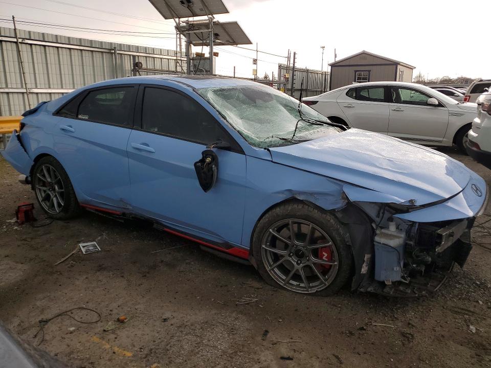 50743066 :رقم المزاد ، KMHLW4DK2SU024760 vin ، 2025 Hyundai Elantra N مزاد بيع