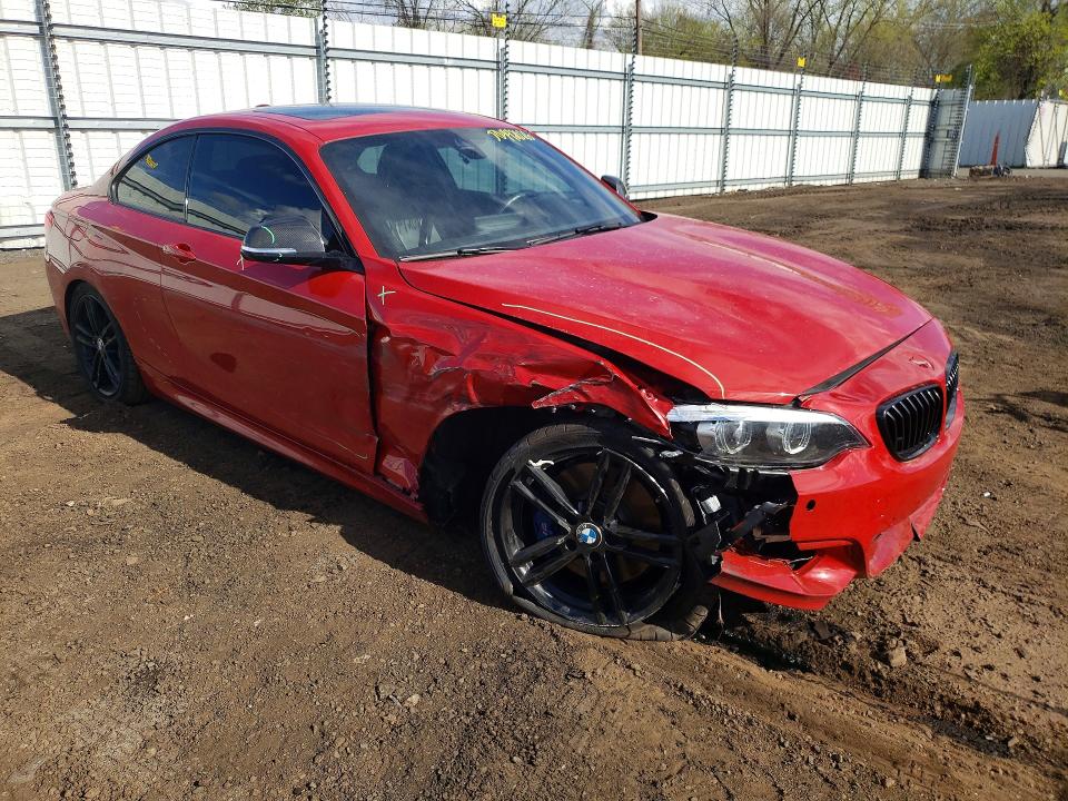 2018 Bmw M240xi მანქანა იყიდება აუქციონზე, vin: WBA2J7C53JVD60552, აუქციონის ნომერი: 50442026