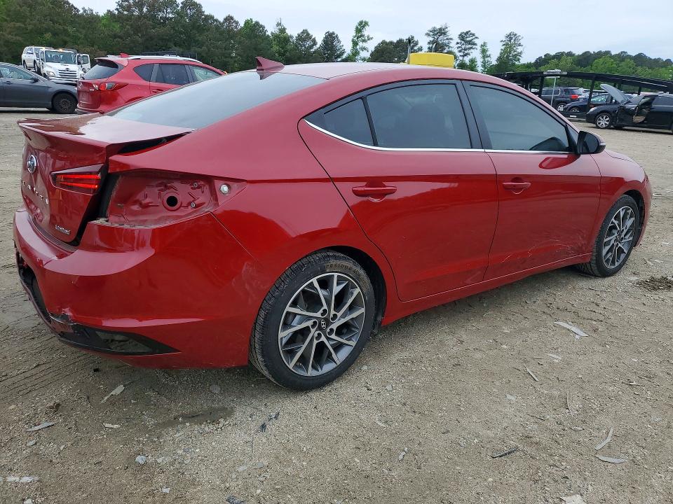 Продаж на аукціоні авто 2020 Hyundai Elantra, vin: KMHD84LF4LU040737, номер лоту: 51806156