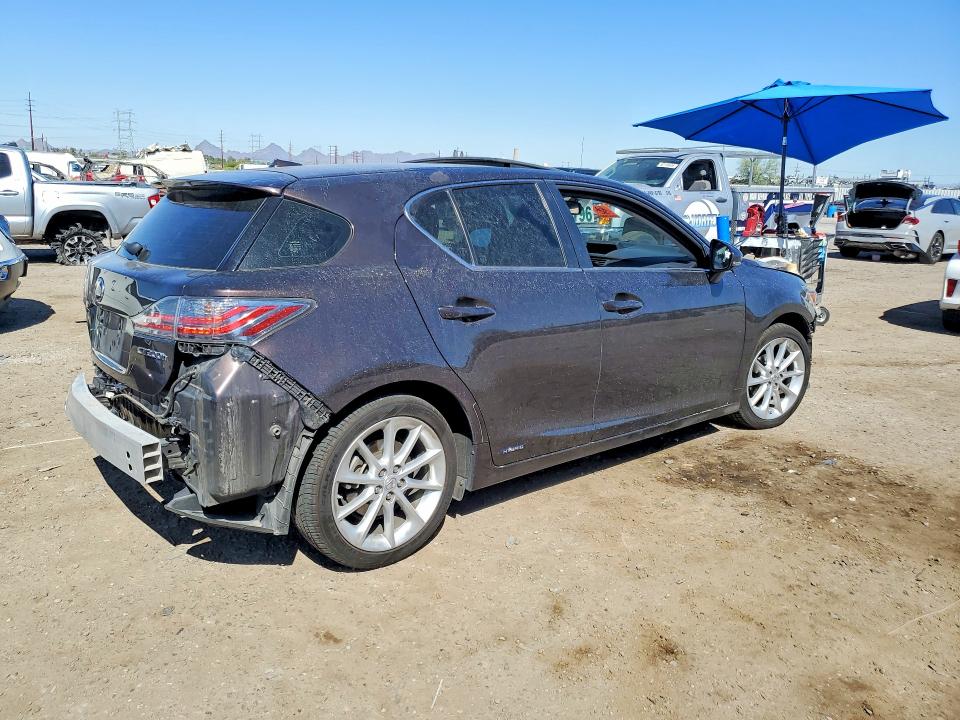 Aukcja sprzedaży 2012 Lexus Ct 200h, vin: JTHKD5BH5C2047299, numer aukcji: 48653436